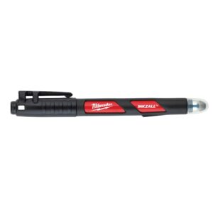 Marcador fino 1mm negro con punta táctil
