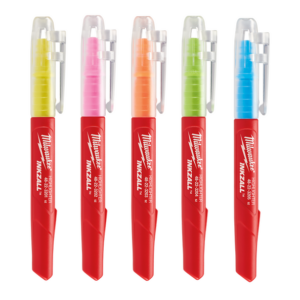 Marcador fluorescente colores-5uds