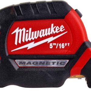 Flexómetro HQ magnético 5m/16ft x 27 métrico/imperial (cajas de 6)