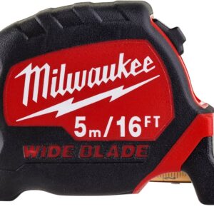 Flexómetro Wide Blade 5m/16ft x 33mm (cajas de 6)