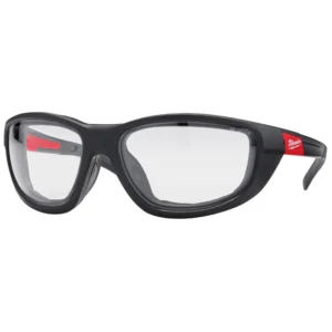 Gafas de seguridad premium transparente con junta - 1 ud
