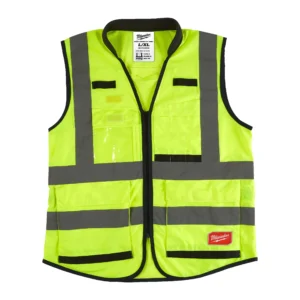 Chaleco alta visibilidad premium Amarillo - XL - 1 ud