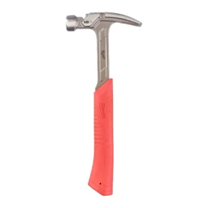 Martillo de uñas rectas y mango de acero 450g
