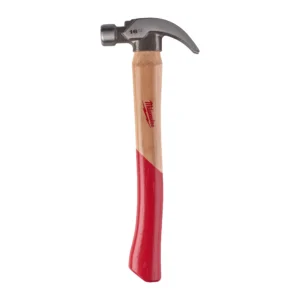 Martillo de uñas curvas y mango de nogal 450g