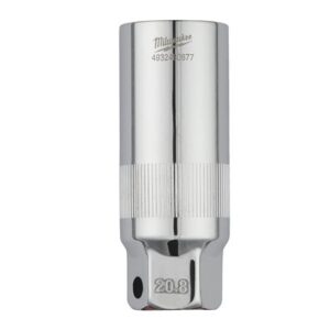 Vaso de 3/8" para bujías de 20,8mm (13/16”)