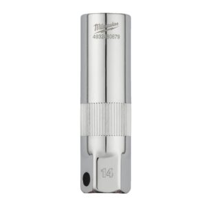 Vaso de 3/8" para bujías de 14mm