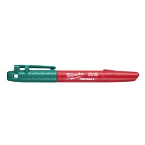 Marcador fino verde 1mm (pedir en múltiplos de 36uds)