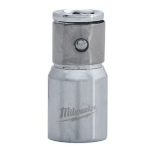 Adaptador de 1/4" cuad. con retención para puntas de 1/4"