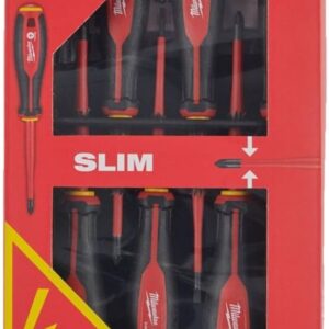 Juego de 7 destornilladores Trilobe VDE Slim