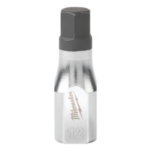 Vaso destornillador 3/8" 12mm hex.