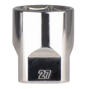 Vaso corto de 1/2" de 27mm