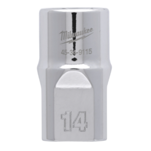 Vaso corto de 1/2" de 14mm