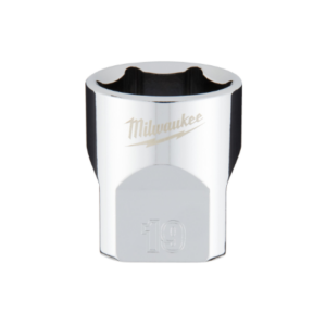 Vaso corto de 3/8" de 19mm