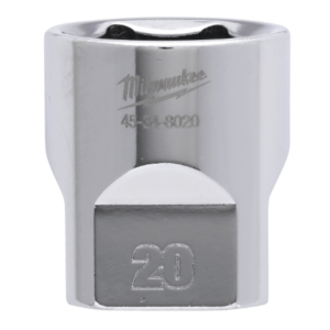 Vaso corto de 3/8" de 20mm