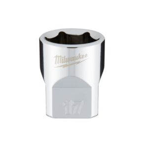 Vaso corto de 3/8" de 17mm