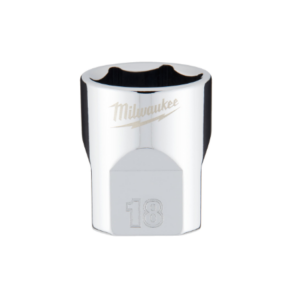 Vaso corto de 3/8" de 18mm