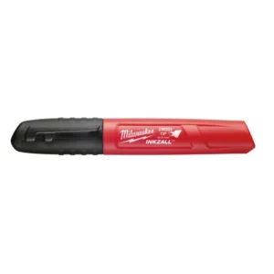 Marcador con punta cincelada negro 4,5mm