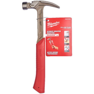 Martillo de uñas rectas y mango de acero 570g