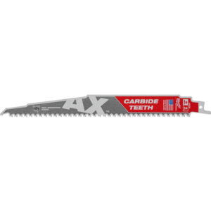 Hoja Sable THE AX™ Carbide Madera con Clavos 230mm 5Tpi - 5uds