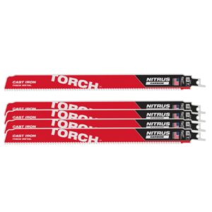 Hoja Sable THE TORCH™ NITRUS Carbide 300mm 8Tpi - 5uds