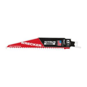 Hoja Sable THE WRECKER™ NITRUS Carbide 150mm 6Tpi - 5uds