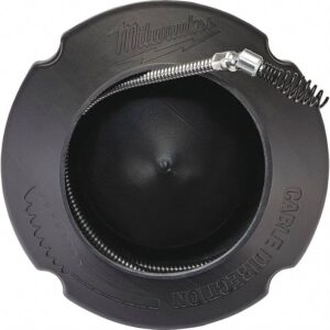 ACOPLAMIENTOS PARA DESATASCADORAS M12  - Tambor + espiral de 8mm x 7,6m con cabeza tipo barrena y pivotante