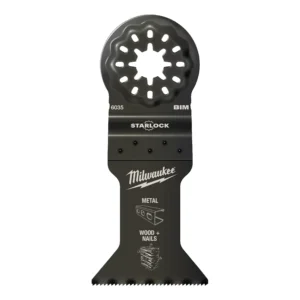 Cuchilla de incisión Bimetál 43x47mm para madera con clavos