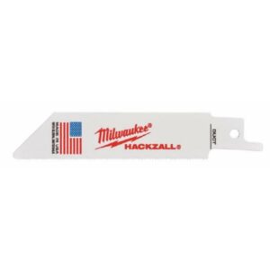 Hoja Sable HACKZALL 100mm 25tpi, Metal - 5uds
