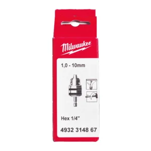 Portabrocas de llave hex.1/4"0.5 - 6.5 (Llave tipo D)