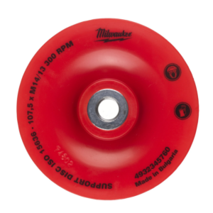 Plato flexible 110mm eje de 14'2 con tuerca M14