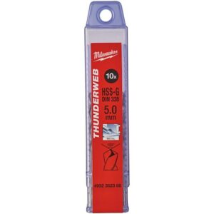 Paquete de brocas Thunderweb 5'0x86 - 10uds