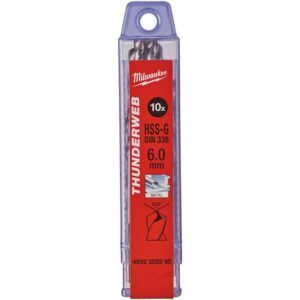Paquete de brocas Thunderweb 6'0x93 - 10uds