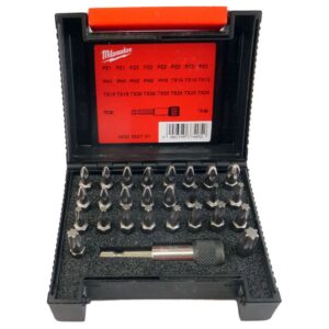Estuche de puntas compacto de 27 piezas