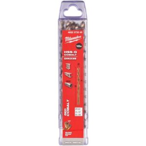 Paquete brocas RED COBALT HSS - G Co. 6'0x93 - 10uds