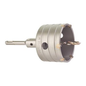 Set corona TCT SDS-Plus 82x182, husillo, broca piloto y Llave en L macho