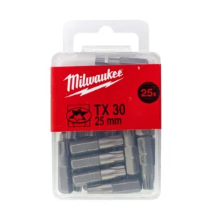 Punta Tx30 x25mm - 25uds