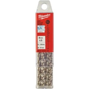 Paquete de broca HSS largas 4'50x126 - 10uds