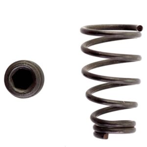Muelle de expulsión + tornillo fijador