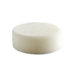 Esponja BLANDA para pulir con fijación rápida 80mm para M12 (blanca)