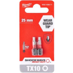 Punta Shockwave Tx10 x25mm - 2uds