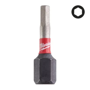 Punta Shockwave Hex 3 x25mm - 2uds