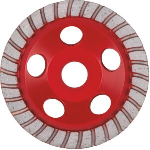Copa diamante DCWUT125 Turbo 125mm (Para redondear ángulos y acabados suaves)