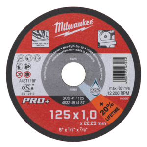 D.abrasivo PRO+ 1'5mm - SCS 41 / 180mm (Pedir en múltiplos de 25uds)