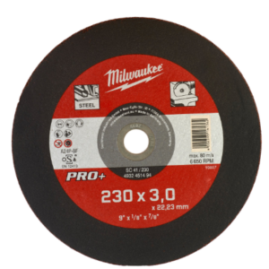 Discos PRO+ de corte 3mm - SC 41 / 230mm (Pedir en múltiplos de 25uds)
