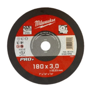 Discos PRO+ de corte 3mm - SC 42 / 180mm (Pedir en múltiplos de 25uds)