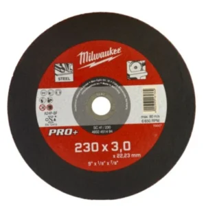 Discos PRO+ de corte 3mm - SC 42 / 230mm (Pedir en múltiplos de 25uds)