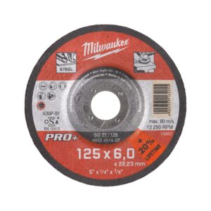 Disco PRO+ desbaste metal SG 27 / 150mm (Pedir en múltiplos de 10uds)