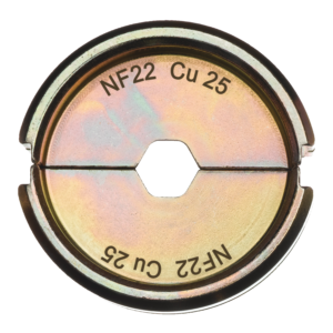MATRICES DE CRIMPADO PARA M18 HCCT - Crimp Die NF22 Cu 25