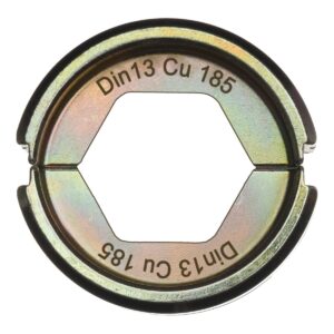 MALETA CON MATRICES DE CRIMPADO PARA M18 HCCT - Crimp Die DIN13 Cu 185-1pc