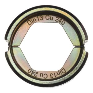 MALETA CON MATRICES DE CRIMPADO PARA M18 HCCT - Crimp Die DIN13 Cu 240-1pc